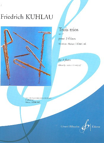 KUHLAU F. - TRIOS (3) OP.13 (3FL)