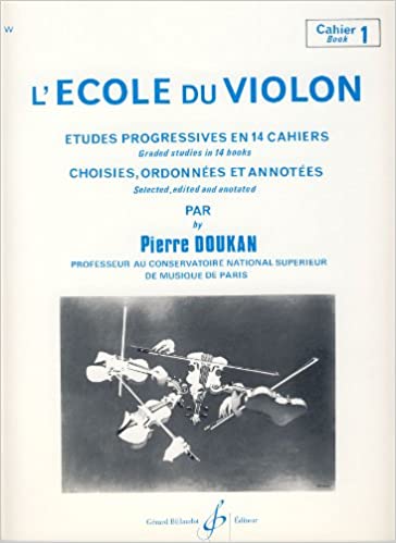 DOUKAN P. - ESCUELA DEL VIOLIN V.1 (ESTUDIOS PROGR.) -