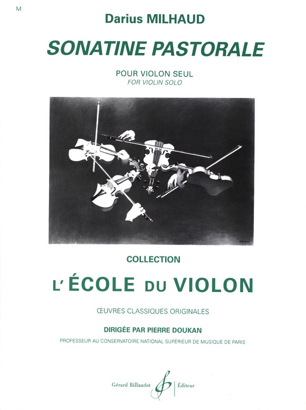 MILHAUD D. - SONATINA PASTORAL -