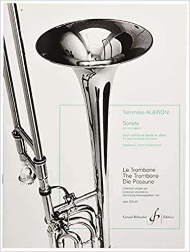 ALBINONI T. - SONATA RE M - TROMBON Y PIANO -