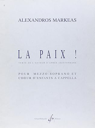 MARKEAS A. - LA PAIX