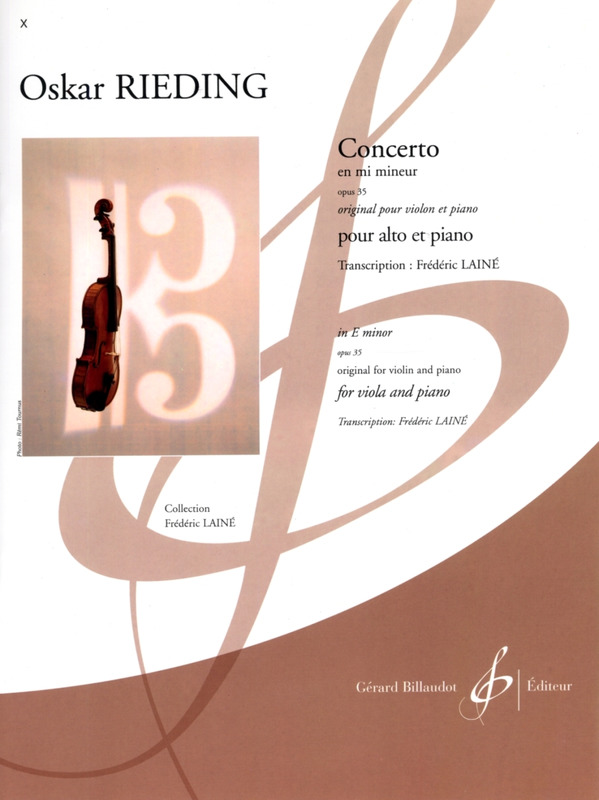 RIEDING O. - CONCIERTO MI m OP.35 (VLA/P)