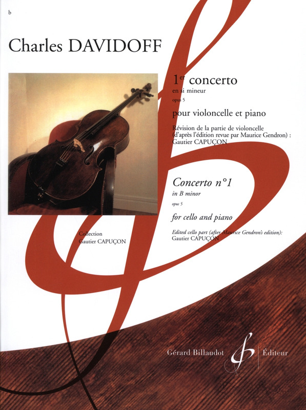 DAVIDOFF C. - CONCIERTO Nº1 SI m - OP.5