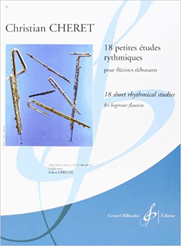 CHERET CH. - PEQUEÑOS ESTUDIOS RITMICOS (18) -