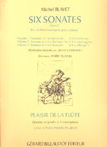 BLAVET M. - SONATAS V.1 (1-2) (6) - OP.2