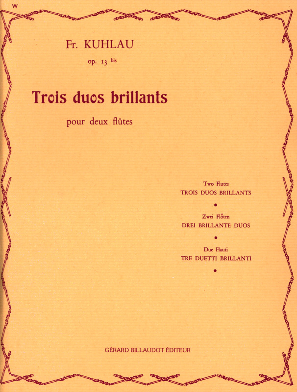 KUHLAU F. - DUOS BRILLANTES (3) - OP.13 BIS