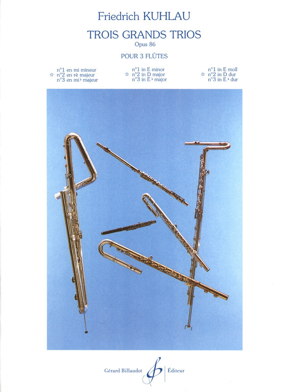 KUHLAU F. - GRANDES TRIOS V.2 RE M (3) -