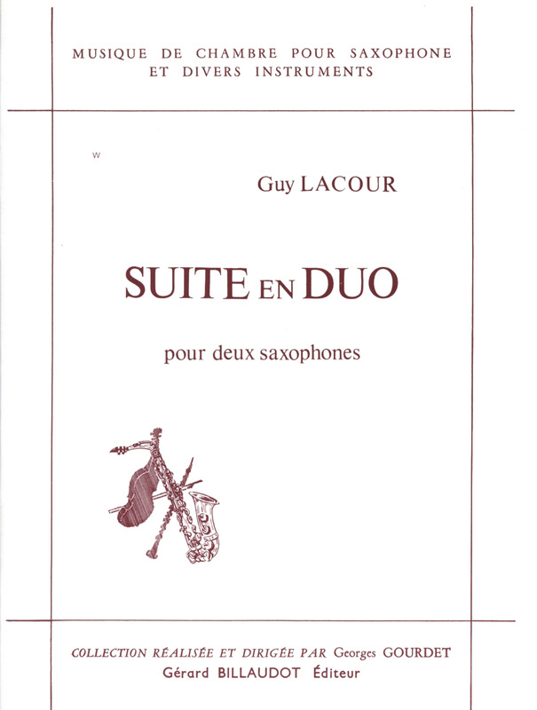 LACOUR G. - SUITE EN DUO -