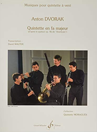 DVORAK A. - QUINTETO VIENTO FA M (ARR.CUARTETO OP.96 AMERICANO )