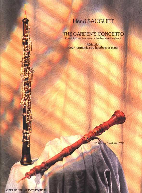 SAUGUET H. - GARDENS CONCERTO          OB(ARMONICA)/P -