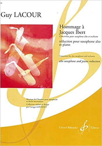 LACOUR G. - HOMENAJE A JACQUES IBERT -