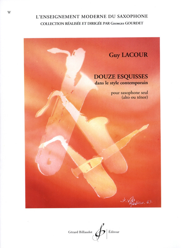 LACOUR G. - ESQUISSES ESTILO CONTEMPORANEO (12) -SAX