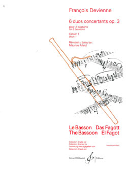 DEVIENNE F. - DUOS CONCERTANTES V.1 (6) -