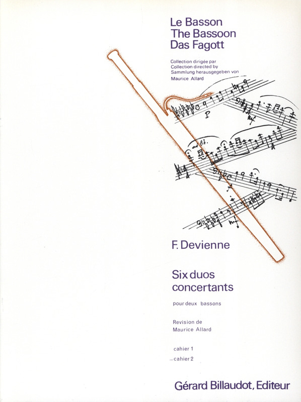 DEVIENNE F. - DUOS CONCERTANTES V.2 (6) -