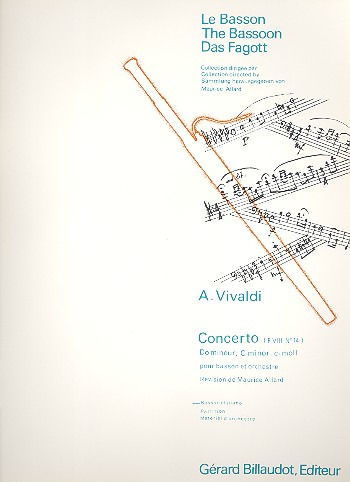 VIVALDI A. - CONCIERTO DO m F.VIII/14 - RV.480