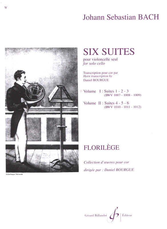BACH J.S. - SUITES V.1 (6) ORIGINALES PARA CELLO -
