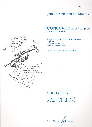 HUMMEL J.N. - CONCIERTO MIb M - TROMPETA Y PIANO
