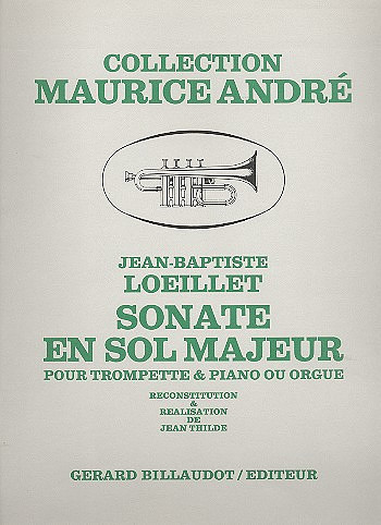 LOEILLET J.B. - SONATA SOL M -