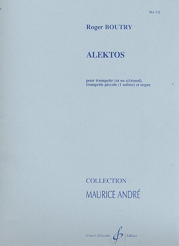 BOUTRY R. - ALEKTOS  - TROMPETA Y ORGANO