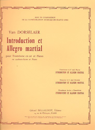 DORSSELAER W. - INTRODUCCION Y ALLEGRO -