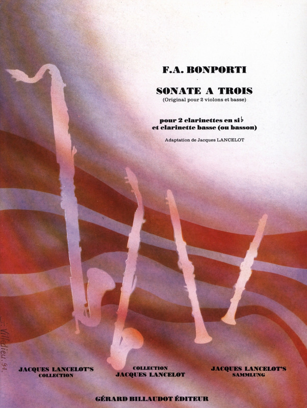 BONPORTI F.A. - SONATA A TRES -