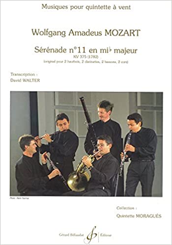 MOZART W.A. - SERENADE Nº11 Mib M kv 375 (2OB/2CL/2FAGOT/2TR)
