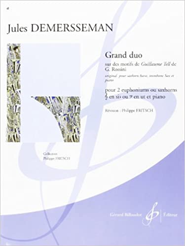 DEMERSSEMAN J. - GRAN DUO (2 BOMBARDINO oSAXO SIb/P)