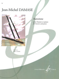 DAMASE J.M. - AUTOMNE - FAGOT Y PIANO -