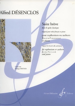 DESENCLOS A. - SUITE BRÈVE DANS LE GOUT CLASSIQUE