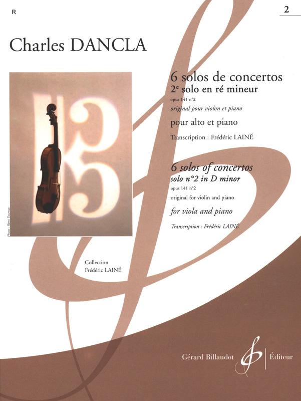 DANCLA CH. - SOLO DE CONCIERTO Nº2 RE m - OP.141 (VAP)