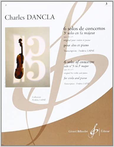 DANCLA CH. - SOLO DE CONCIERTO Nº3 FA M - OP.141 (VAP)