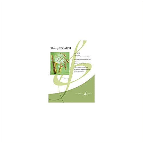 ESCAICH TH. - SAXO TRIP CONCERTINO (SAXO/P)