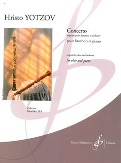 YOTZOV H. - CONCIERTO - OBOE Y PIANO -