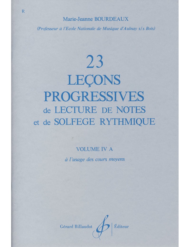 BOURDEAUX M.J. - LECCIONES V.4A (23) -
