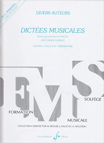 JOLLET J.C. - DICTADOS MUSICALES V.2 ALUMNO (+CD) -