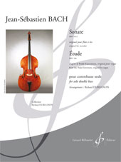 BACH J.S. - SONATA BWV 1013 ESTUDIO BWV598 (CONTRABAJO)