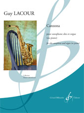 LACOUR G. - CANZONA (SAXO/ORGANO)