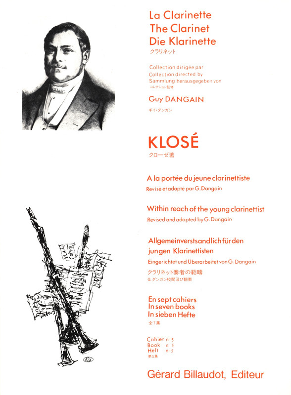 KLOSE H. - A LA PORTEE DU JEUNE CLARINETTISTE V.5 -