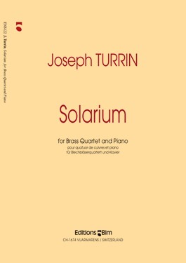TURRIN J. - SOLARIUM CUARTETO METAL+PIANO
