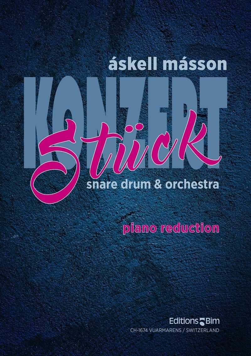 MASSON A. - KONCERTSTUCKE FOR SNARE DRUM &ORCHESTRA - PIANO REDUCTION