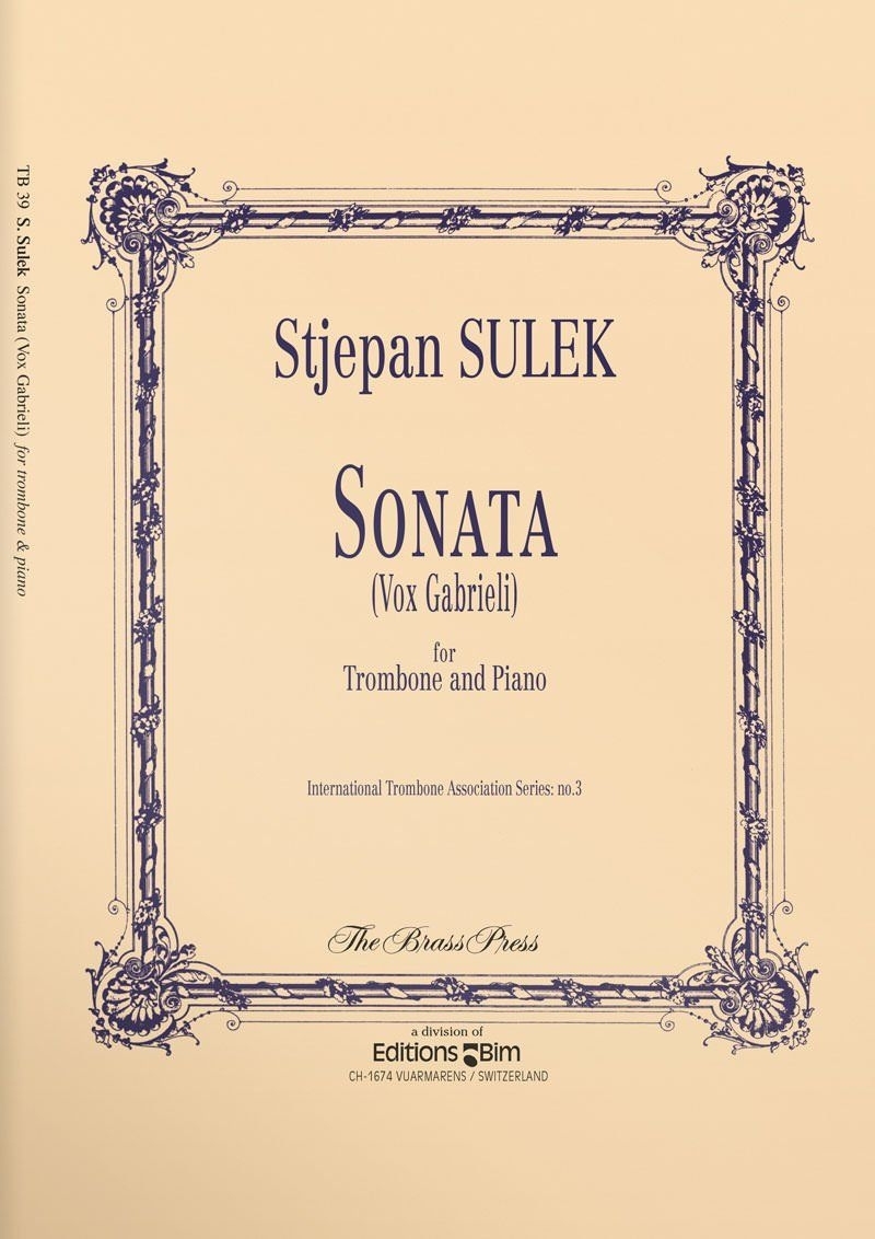 SULEK S. - SONATA -   (TB Y P)