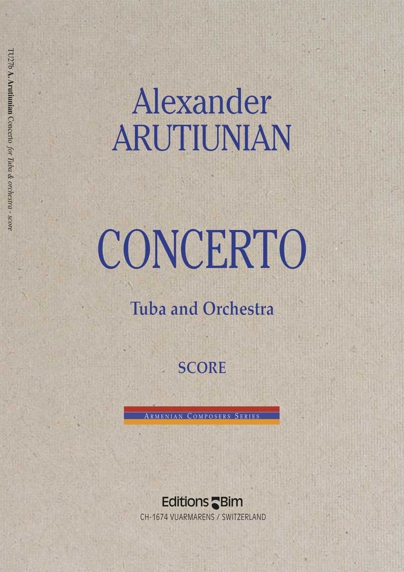 ARUTUNIAN A. - CONCIERTO - (TUBA/P)
