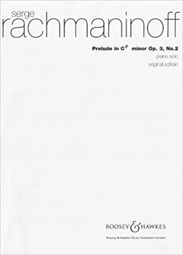 RACHMANINOFF S. - PRELUDIO -DO m  OP.3 Nº2 - PIANO -