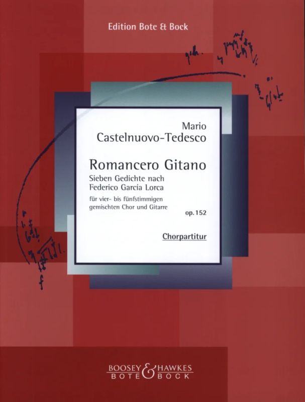 CASTELNUOVO TEDESCO M.  - ROMANCERO GITANO OP.152