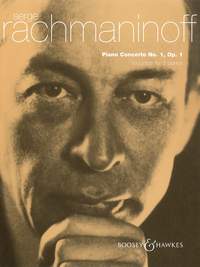 RACHMANINOFF S. - CONCIERTO Nº1 FA# m - OP.1