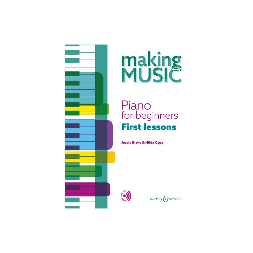 BLAKE - MAKING MUSIC PIANO FOR BEGINNERS FIRST LESSONS +AUDIO