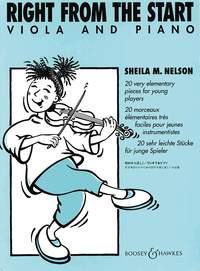 NELSON S. - RIGHT FROM THE START -(VIOLA Y PIANO)
