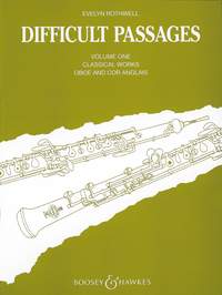 ALBUM - PASAJES DIFICILES V.1 -OBOE ED. Rothwell, Evelyn