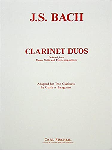 BACH J.S. - DUOS - (CL)