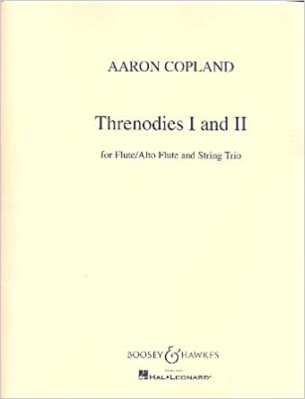 COPLAND A. - THRENODIES I &II 1971